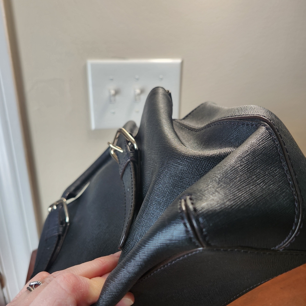 kate spade New York Black Saffiano Leather Handbag - Picture 7 of 15